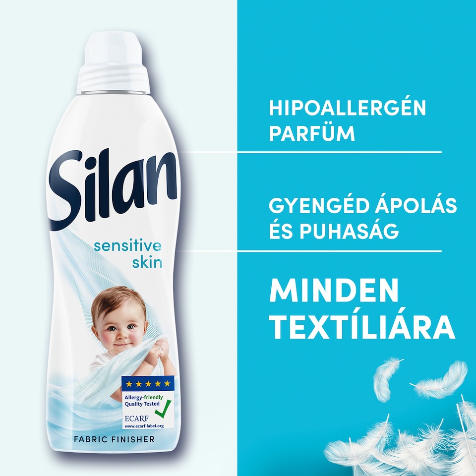 Silan Sensitive textilöblítő koncentrátum 76 mosás 1672 ml  1. kép