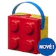 Obrázek 1 pro produkt Lego Krabička na oběd s držadlem červená 165 x 173 x 116 mm