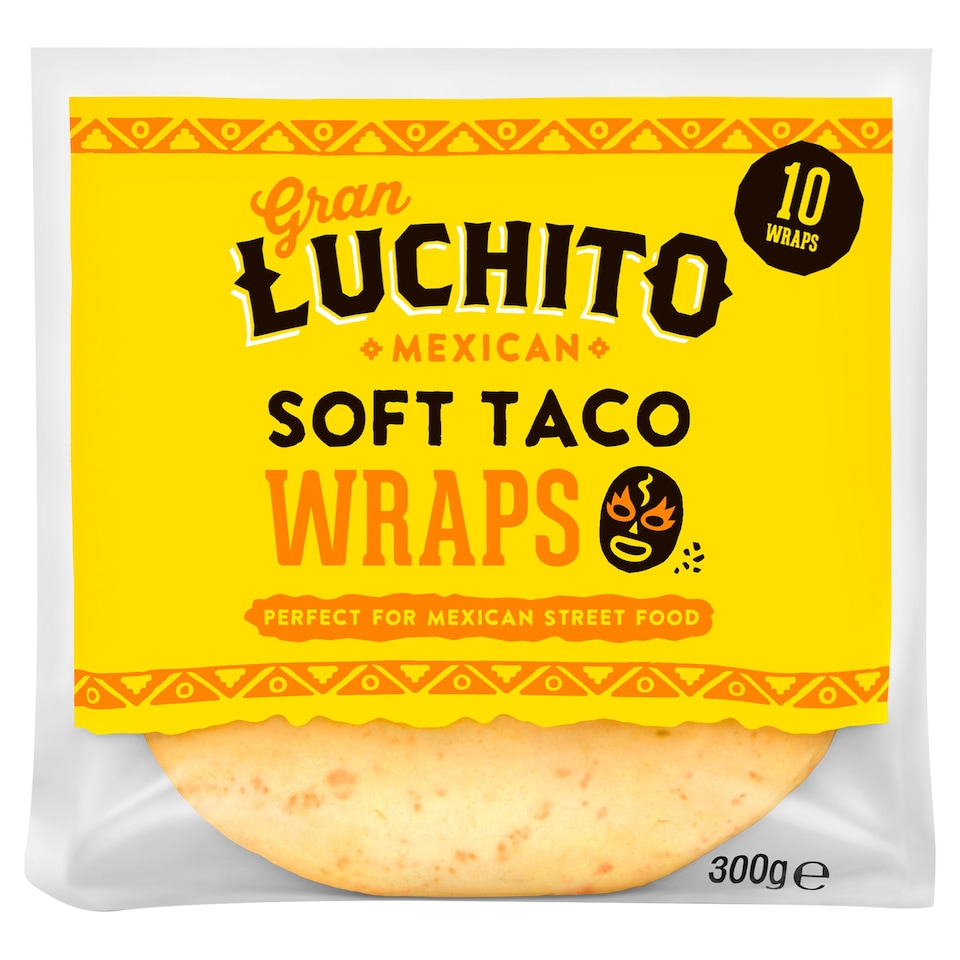 Gran Luchito Soft Taco Wraps 300g