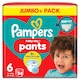 image 1 of Pampers Baby Dry Nappy Pants Size 6 Jumbo+ 54 Pack