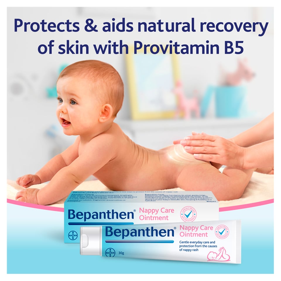 image 1 of Bepanthen Nappy Rash Cream Ointment 100G