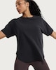 image 2 of F&F Active EVERYHOUR Longline T-Shirt in Black