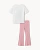 image 2 of K-Pop Demon Hunters 2-Piece Cotton Rich Set in Multi Pink