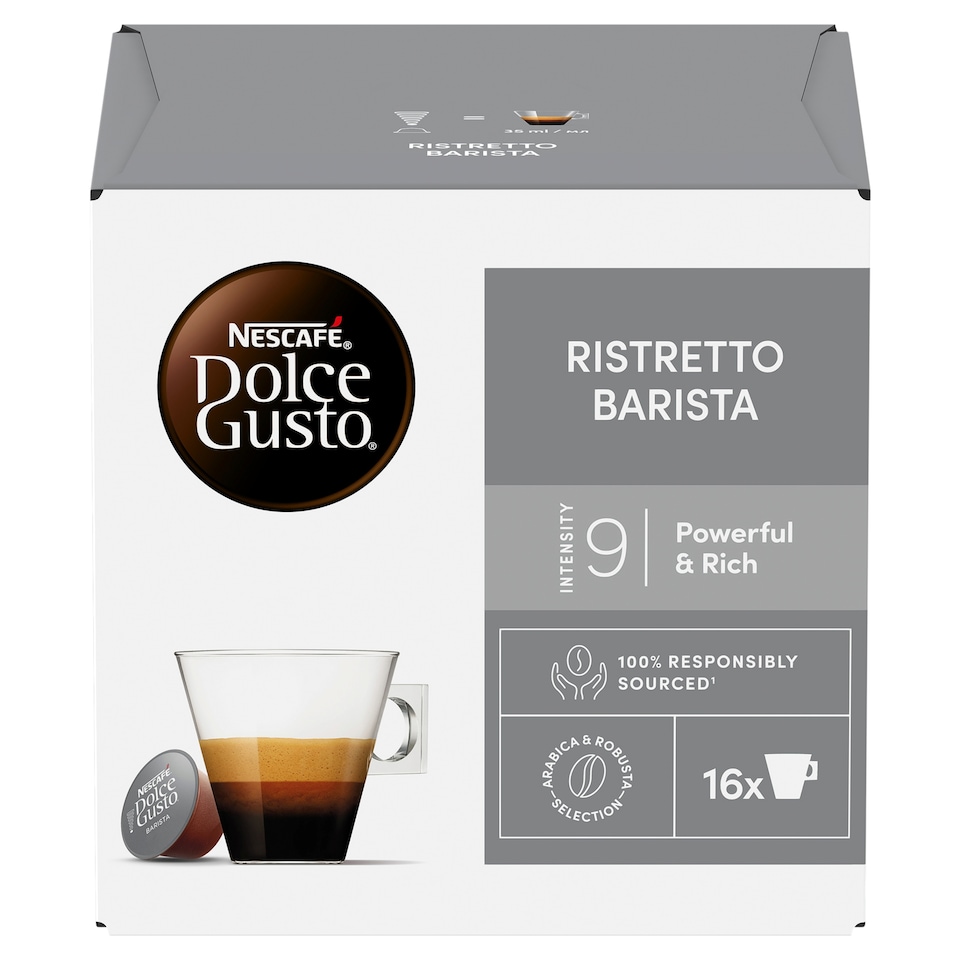Obrázek 1 pro produkt NESCAFÉ Dolce Gusto Ristretto Barista - kávové kapsle - 16 ks