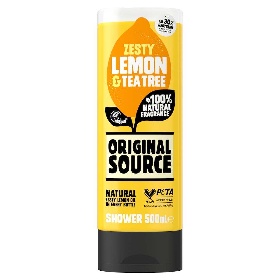 Original Source Lemon And Tea Tree Shower Gel 500Ml