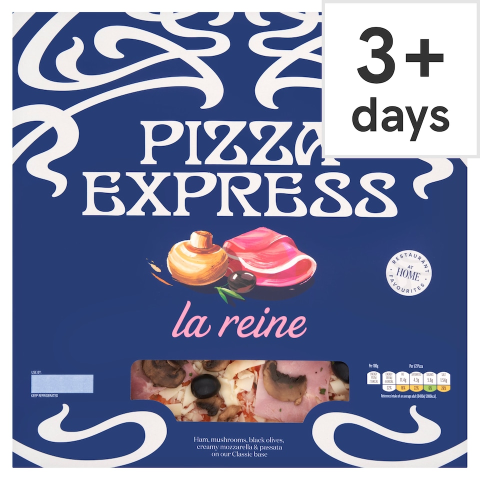 Pizza Express Classic La Reine 386g Tesco Groceries