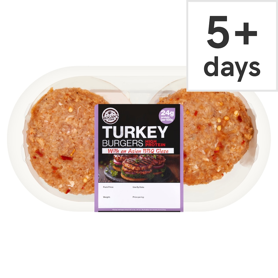 Hogan's Farm BBQ Turkey Burger 260g