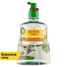 Air Wick Active Fresh Náplň na vodnej báze do automatického difuzéra vanilka & zimolez 228 ml