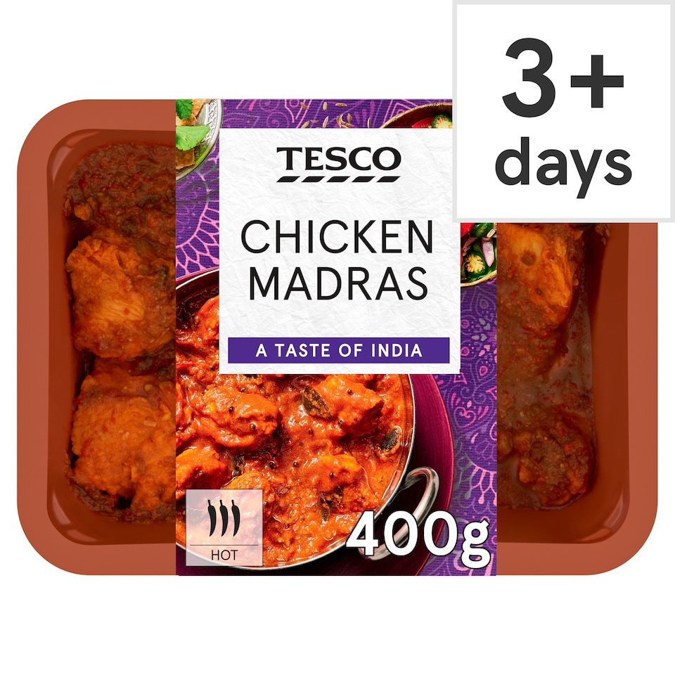 Tesco Chicken Madras 400g