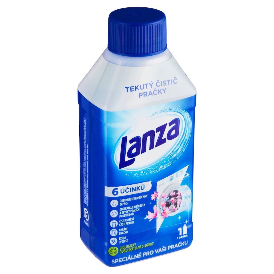 image 1 of Lanza Tekutý čistič práčky - svieža vôňa 250 ml