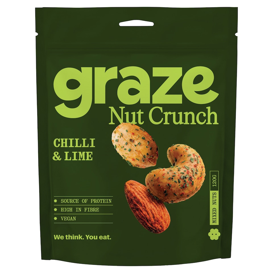 Graze Chilli & Lime Nut Crunch 120g