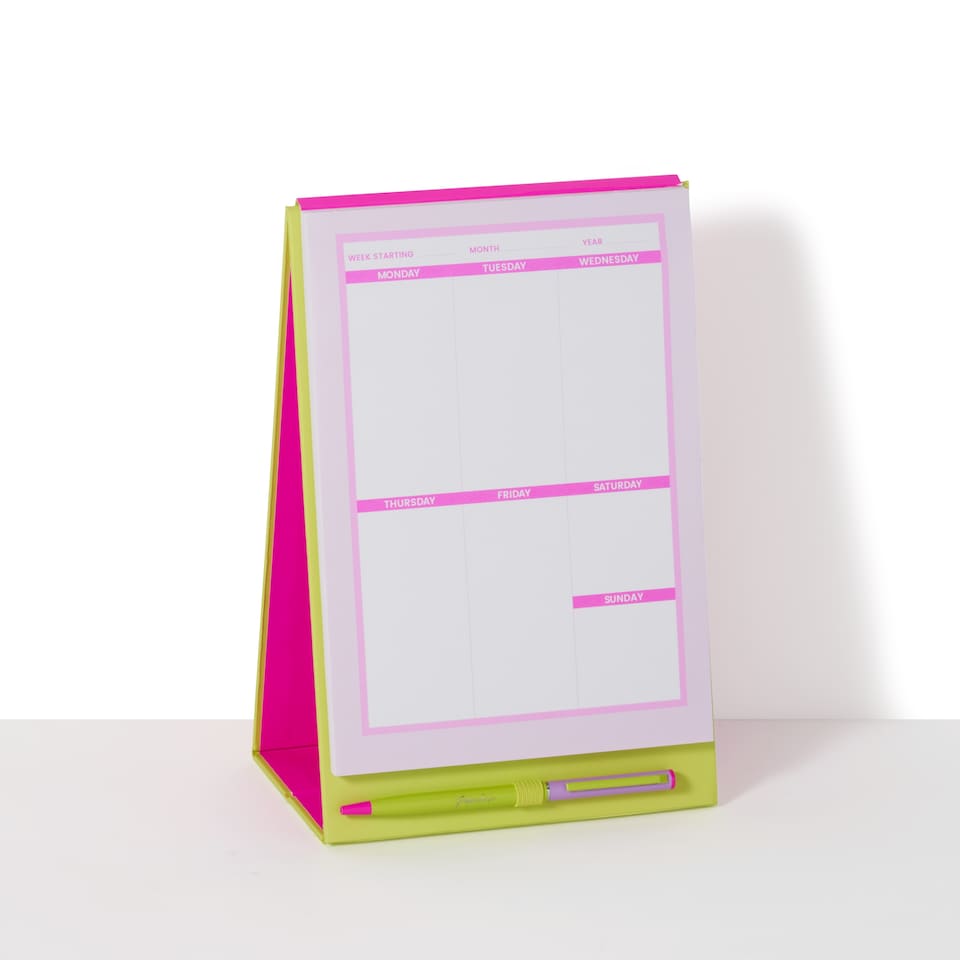 image 1 of Paperchase Rodeo Stars Stand up Weekly Planner