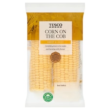 Tesco Corn On The Cob Twinpack