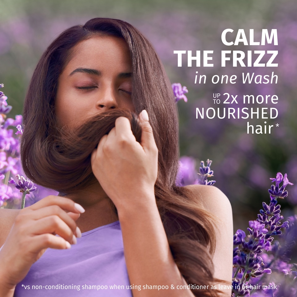 image 1 of Herbal Essences Calm Frizz Shampoo - Lavender Scent 350ml