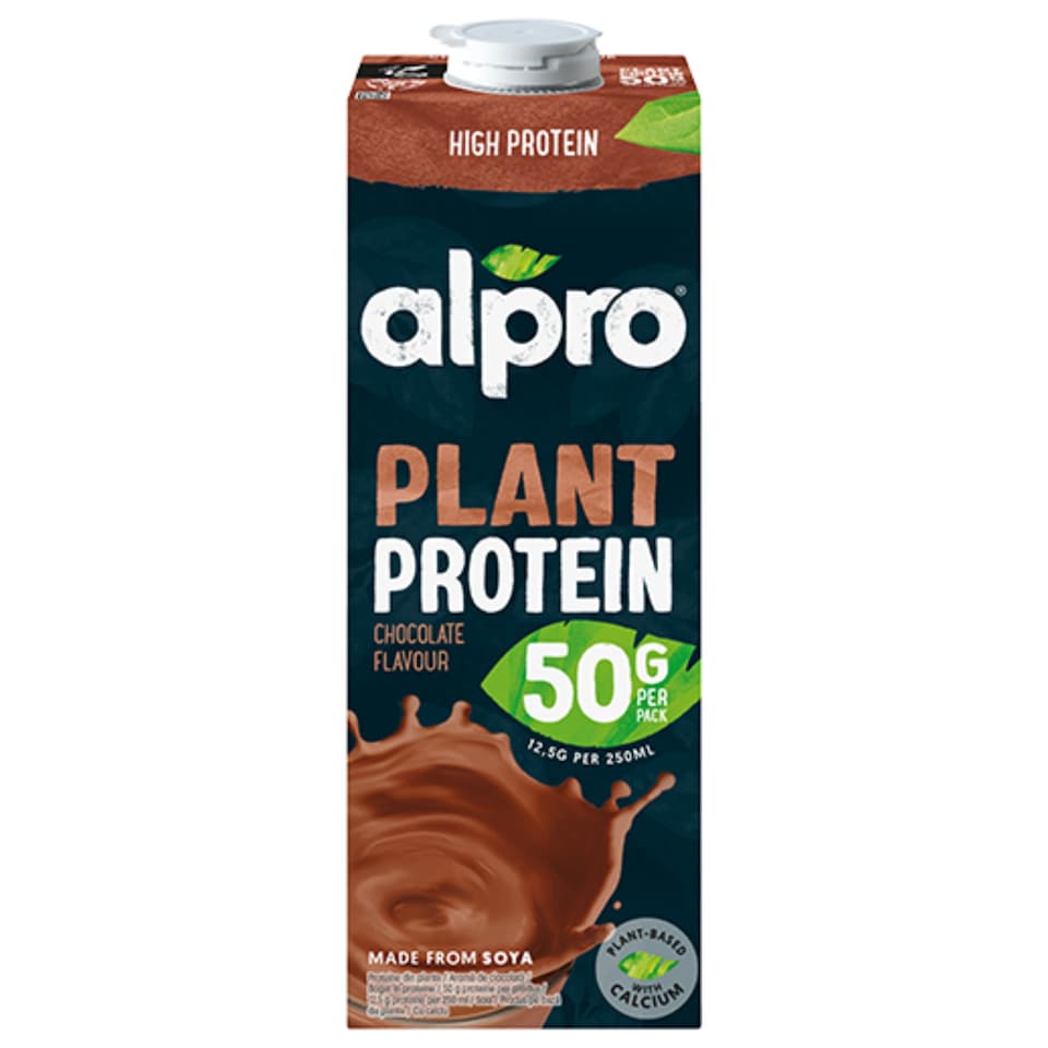 Obrázek 1 pro produkt ALPRO High Protein Sójový nápoj s čokoládovou příchutí 1l