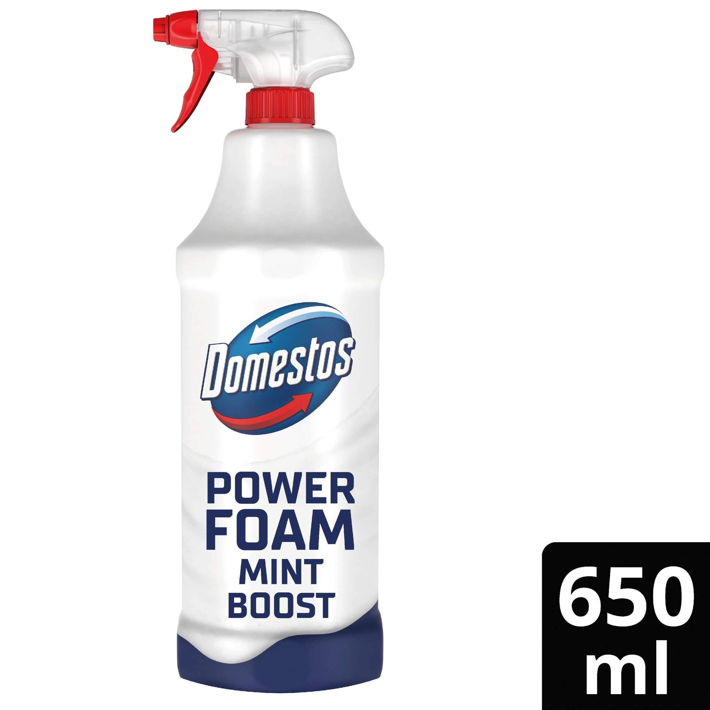 Domestos Bleach Foam Toilet and Bathroom Mint Boost 650ml