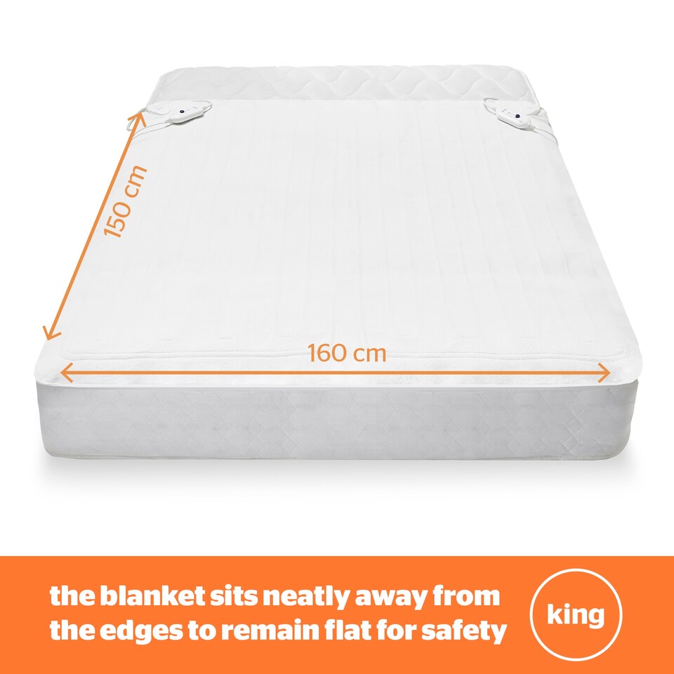 image 1 of SILENTNIGHT YOURS& MINE ELEC BLANKET KING