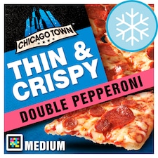 Chicago Town The Thin One Pepperoni 305G