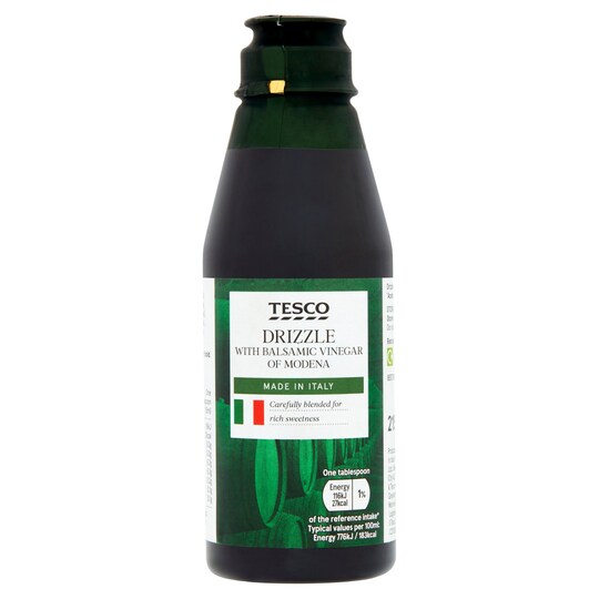 Tesco Drizzle With Balsamic Vinegar 215Ml Tesco Groceries