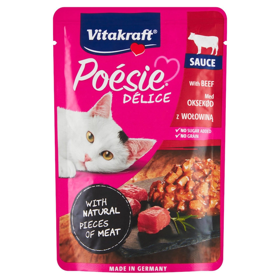 obrázok 1 z Vitakraft Poésie Délice kompletné krmivo pre dospelé mačky 85 g