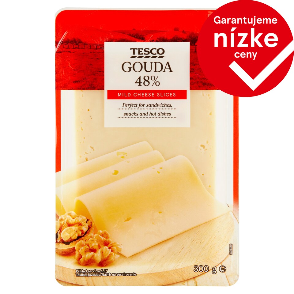Tesco Gouda 48% 300 g