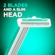 image 2 of Wilkinson Sword Extra 2 Sensitive Disposable Razor 10 Pack