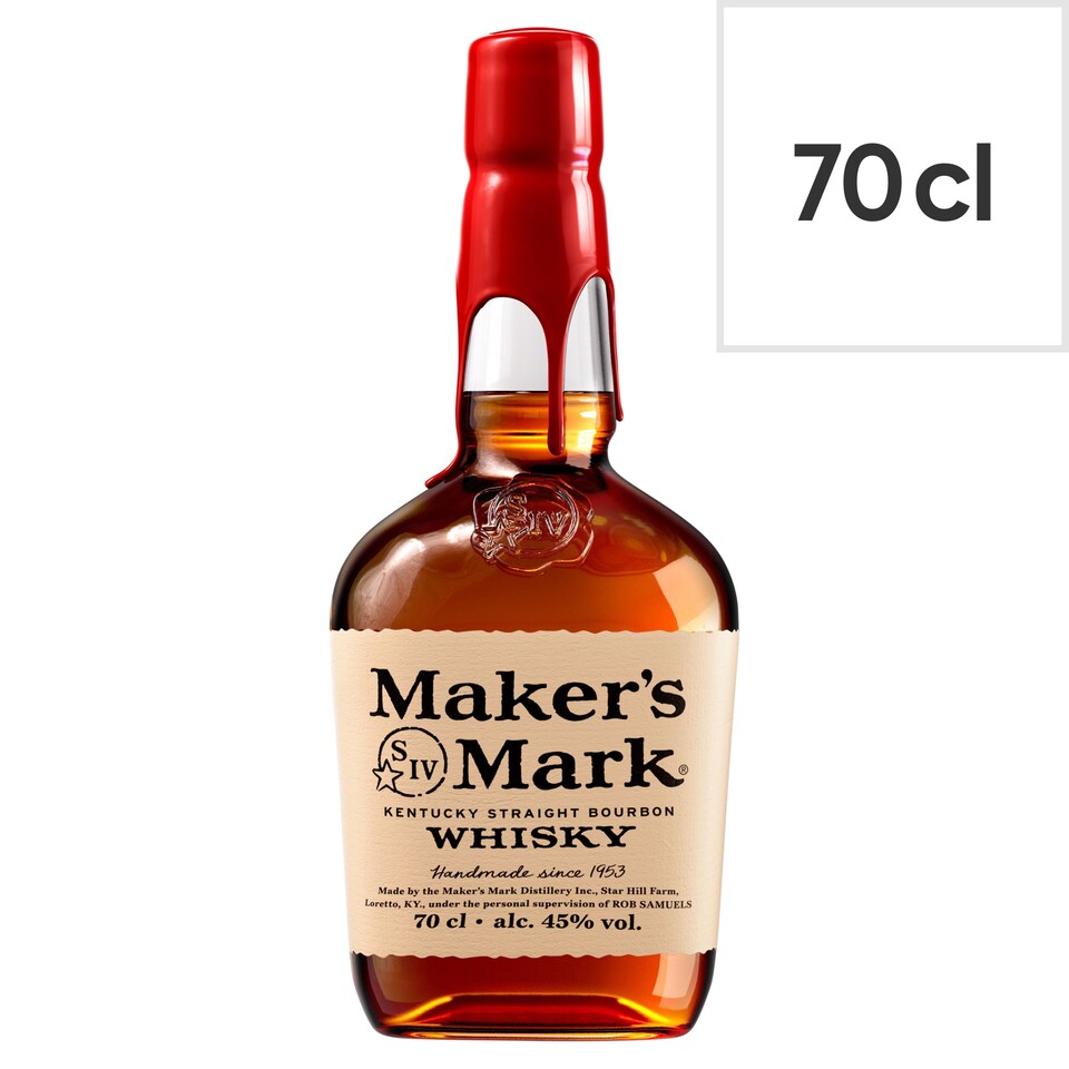 Maker's Mark Kentucky Straight Bourbon Whisky 70cl