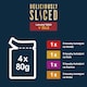 obrázok 2 z Felix Deliciously Sliced kapsičky pre mačky hovädzie, kura, kačica, morka v želé 4 x 80 g
