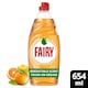 image 1 of Fairy Washing Up Liquid Orange & & Yuzu 654Ml