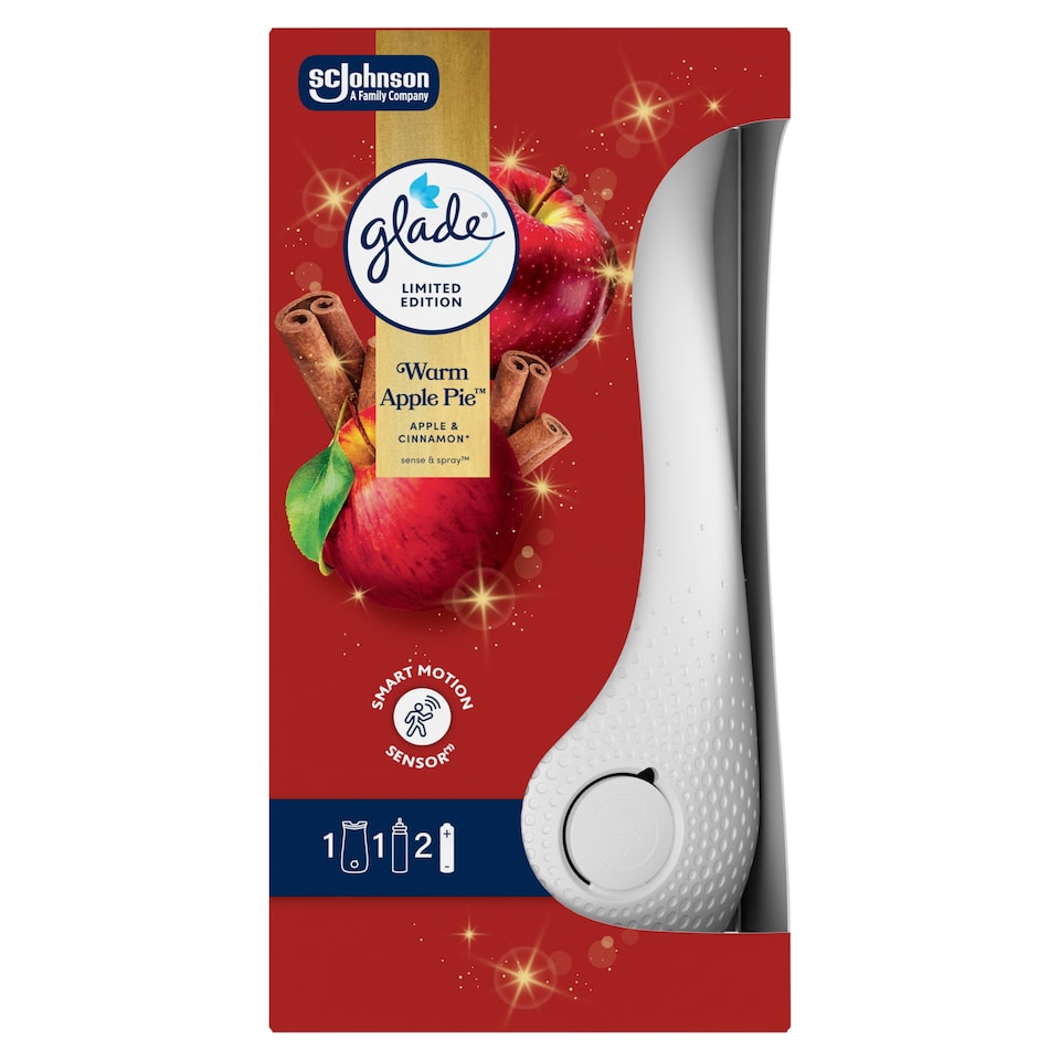 Glade Sense & Spray Warm Apple Pie automata légfrissítő készülék 18 ml