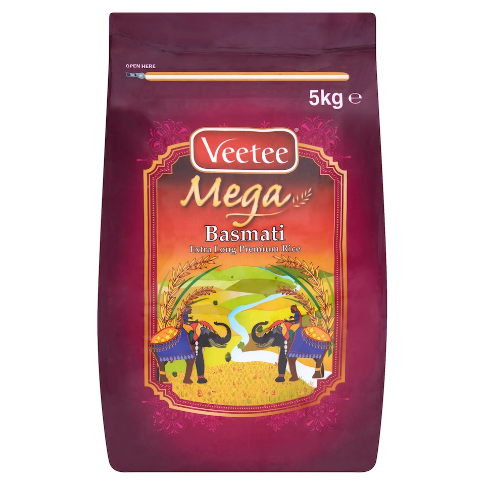 Veetee Mega Basmati Rice 5Kg