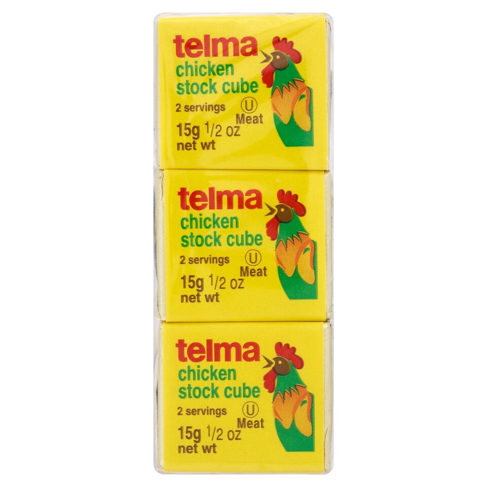 TELMA CHICKEN STOCK CUBES 45G Tesco Groceries