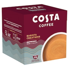 Costa Coffee Espresso Signature Blend 16 Pods 112G