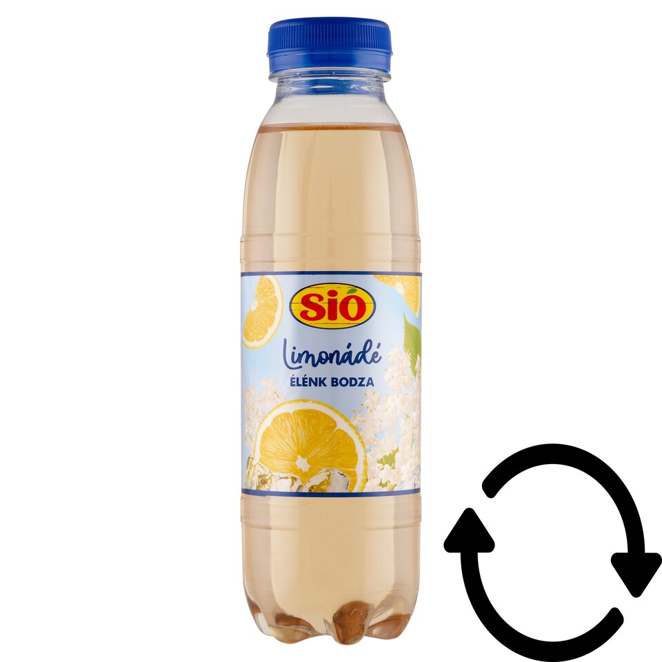 Sió Limonádé Élénk Bodza bodzás vegyes üdítőital 0,4 l