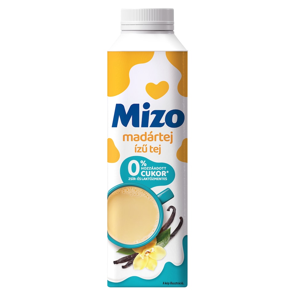 Mizo zsír- és laktózmentes, madártej ízű tej édesítőszerekkel 450 ml