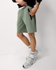 image 1 of F&F Active TECHSPORT Zip Pocket Shorts in Khaki