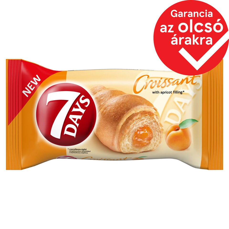 7DAYS Croissant with Apricot Filling 60 g