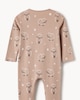 image 4 of F&F Baby 5-Pack Pure Cotton Sleepsuits in Neutral