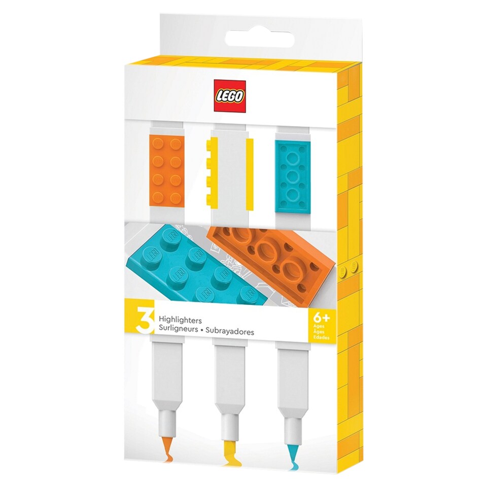 image 1 of Lego Highlighters 3 pcs