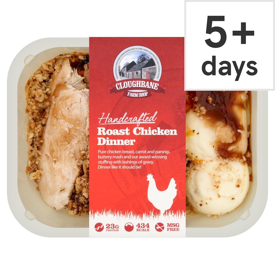 Cloughbane Roast Chicken Dinner 350g