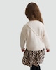 image 3 of F&F Girls 2-Piece Cotton Rich Leopard Print Twofer Dress and Bag Set in Multi Brown