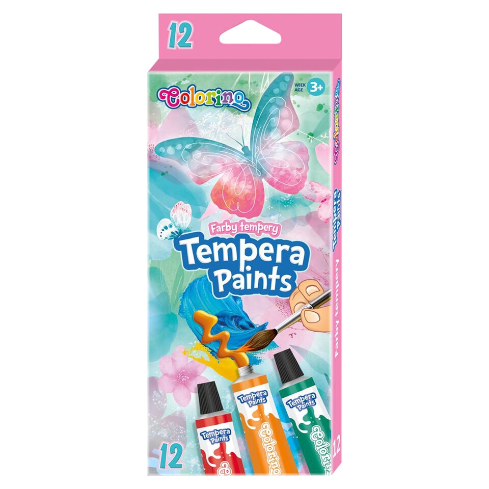 Colorino tubusos tempera 12 x 12 ml
