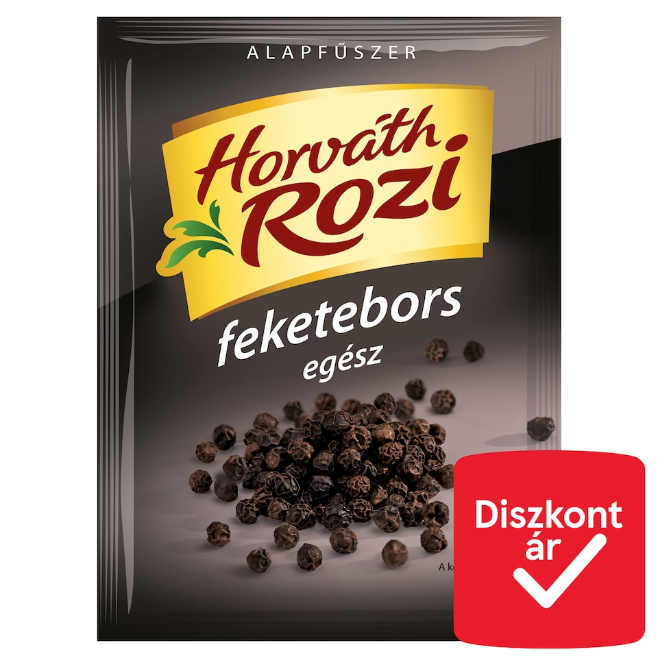 Horváth Rozi Dried Whole Black Pepper 16 g