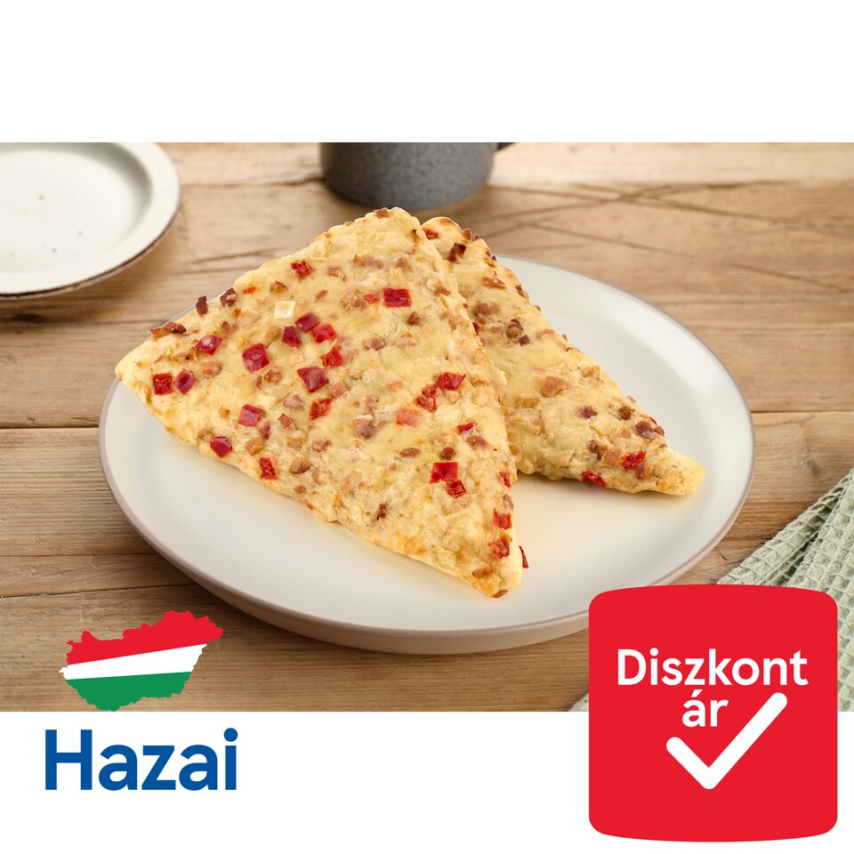 Baconos pizzaszelet 145 g  1. kép