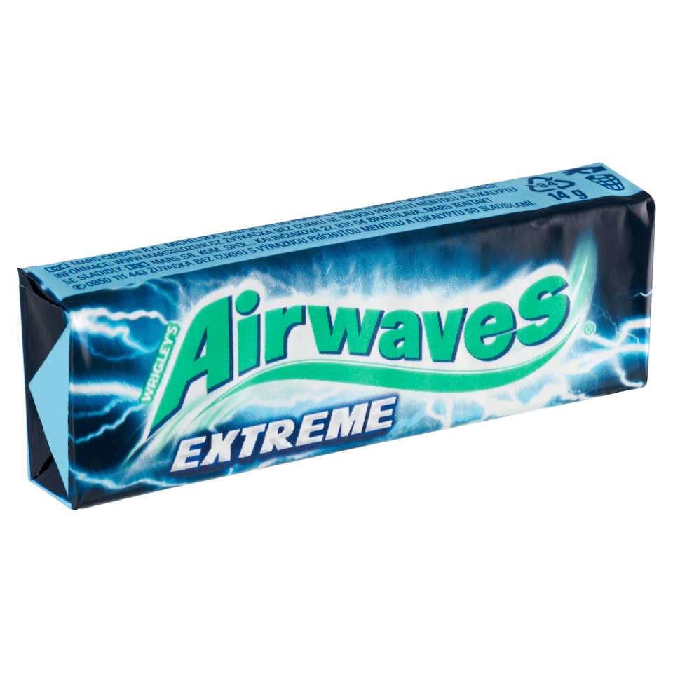 image 1 of Wrigley's Airwaves Extreme 10 pcs 14g