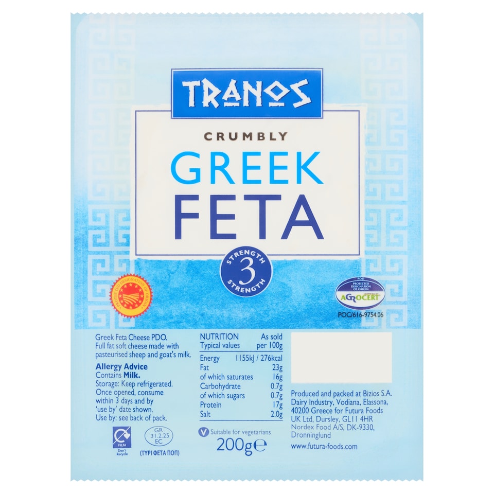 Tranos Greek Feta 200G