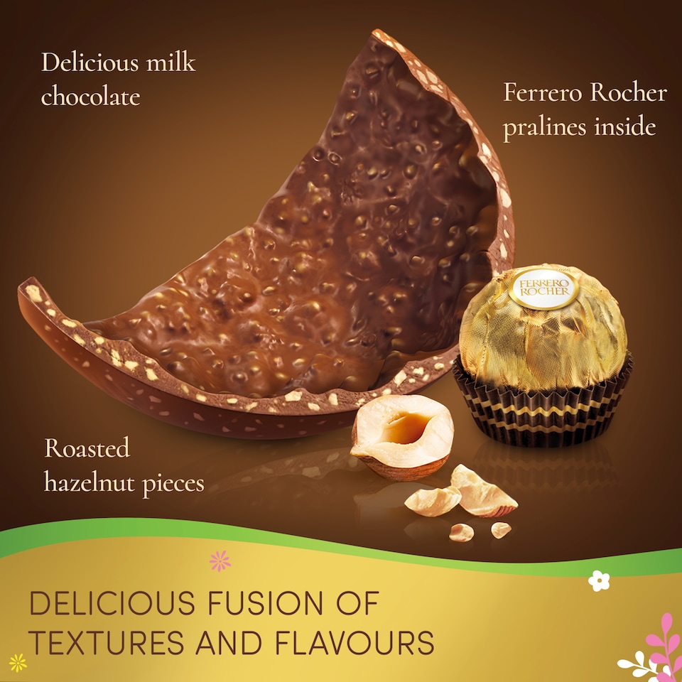 image 1 of Ferrero Rocher Golden Easter Egg 250G