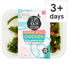 Slim's Healthy Kitchen Korean Style Chicken with Jasmine Rice 370g