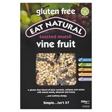 Eat Natural Toasted Muesli Vine Fruit 500G