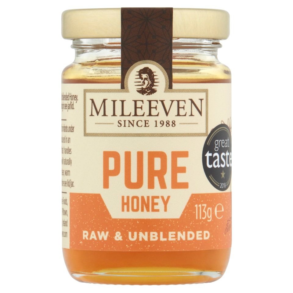 Mileeven Pure Honey, Raw And Unblended 113G